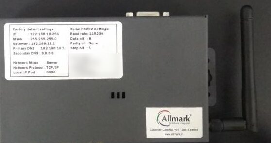 Allmark serial to Ethernet / Wi-Fi converter AS2EW