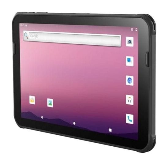 Honeywell ScanPal EDA10A tablet seen from the side at an angle