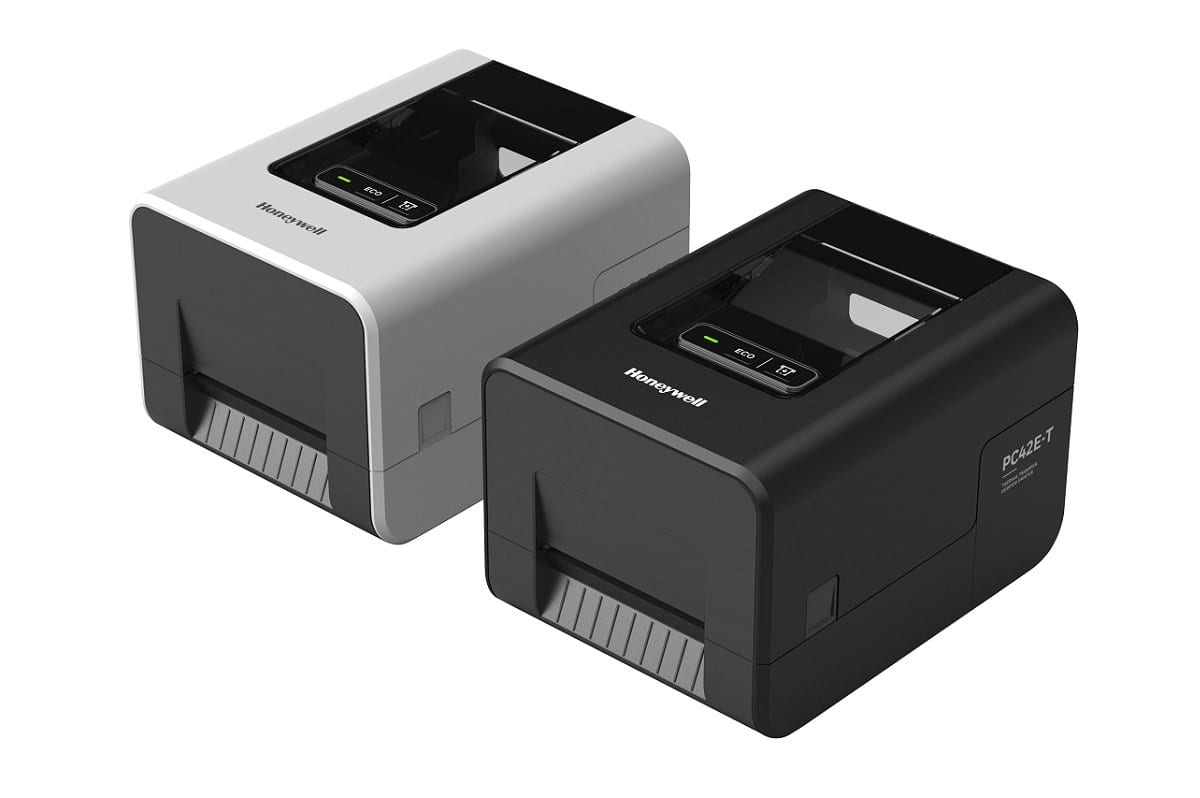 Honeywell PC42E-T desktop thermal transfer label printer