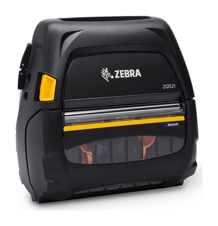 Zebra ZQ521 rugged 4-inch mobile label printer