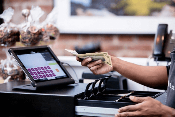 POS with digital payment transaction